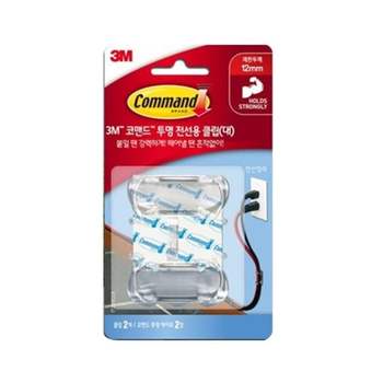 3M WC74AX73 전선 정리용 17303/대 2개입 (1개)