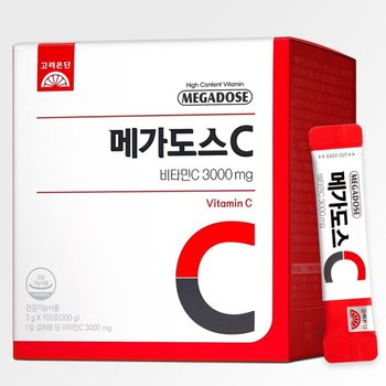 고려은단 메가도스C 3000 고함량 비타민C 100포