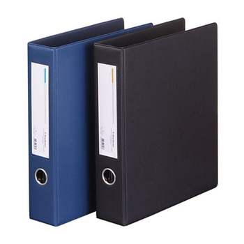 문화 281GPT92 비닐 3공D링바인더 5cm B649-71 흑색