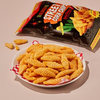 노브랜드X올디스타코 스트리트콘칩 매콤치즈맛 110g