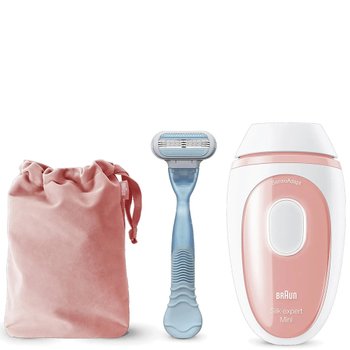 [해외] Braun 브라운 IPL 실크 엑스퍼트 미니 위드 2엑스트라 비너스 스무스 레이저 앤 트래블 파우치