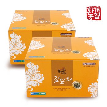 화개농협 [농협] 화개장터 감잎차50티(60g)x2박스(100티)