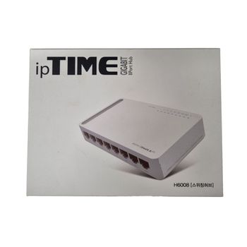 ipTIME 와이파이유무선랜허브 H6008 사무실스위칭허브 허브 와이파이 인터넷 유선 무선
