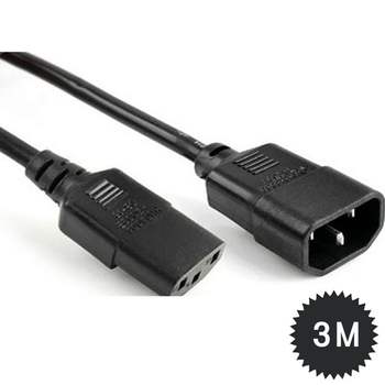 국산 파워 연장 케이블 (AC 220V/10A) 캡코드 3M 디지털/가전