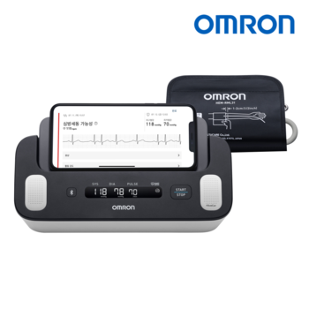 2in1 심전도 혈압계 컴플리트 HEM-7530T 부정맥 심근경색 협심증 측정기