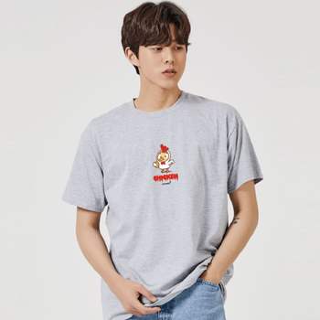 키밍 치킨 닭 꼬꼬 귀여운 그래픽 반팔티 교회반팔티 직원용반팔티