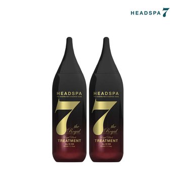 헤드스파7 로얄블랙 트리트먼트 210ml 2개