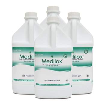 메디록스 살균소독제 4L 1박스 4개 대용량 업소용
