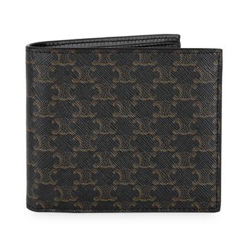 셀린느 남성 트리오페 캔버스 코인 포켓 반지갑(블랙) 10C872BQB 38NO