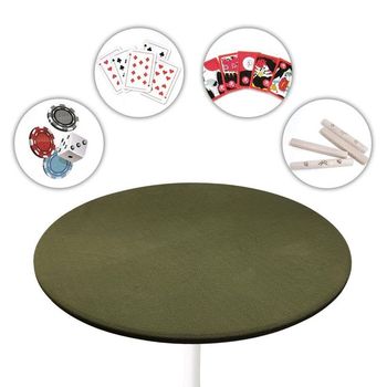 화투 게임 매트 원형 포커 커버 테이블 모포 군용 화투판 메트 침구
