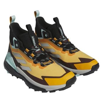 [해외] 우먼 아디다스 테렉스 프리 하이커 2 고어텍스 하이킹 슈즈 - 옐로우 실버/ 아쿠아 7199262