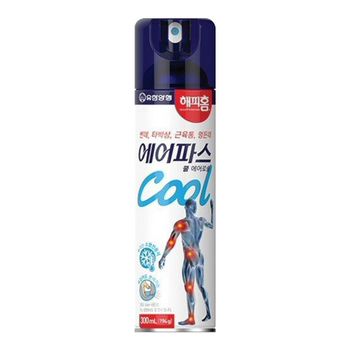 해피홈 에어파스 쿨 에어로솔 200ml