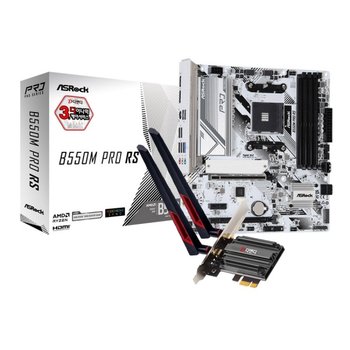 ASRock B550M Pro RS  WiFi7 랜카드 패키지 디앤디컴