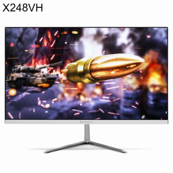Newsync X248VH 베젤리스 화이트 무결점 tv모니터 한성컴퓨터모니터 모니터받침대 휴대용모니터