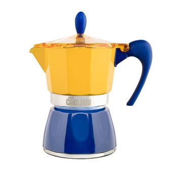 칼리아리 명품 모카포트 3컵 레드 알류미늄 비알레띠호환가능