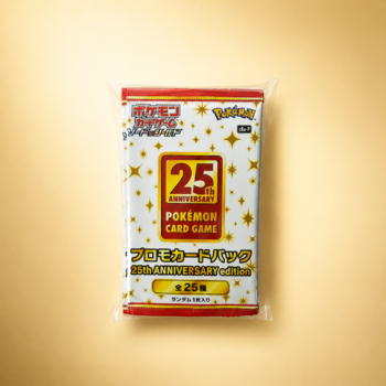 [국내배송] 포켓몬 TCG 카드 소드 실드 25주년 기념 프로모 카드팩 일판 일본판 미개봉