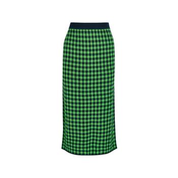 [해외] 26SS 게스트 인 레지던스 롱 스커트 W41922AFMIDNIGHT MATCHPOINT Green