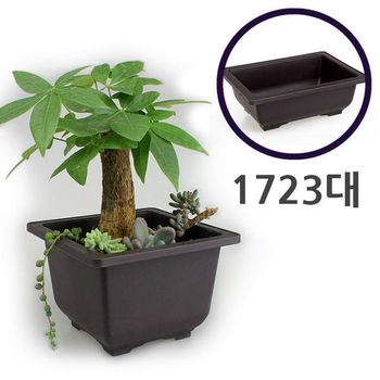 무광직사각화분 다크닉화분 미니직사각화분 RM461319 X ( 2매입 )
