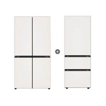 LG 냉장고 + 김치냉장고 H876GBB011+Z334GBB151 무료배송