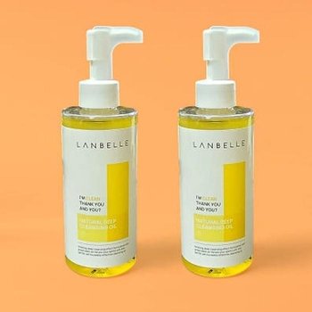 랑벨 내츄럴 딥 클렌징 오일 200ml+200ml 더블기획 x2SET (AD)