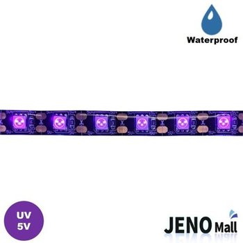 고품질 플렉시블 5V 395-405nm UV 방수 LED 스트립 블랙바 5050-60 10mm IP65...