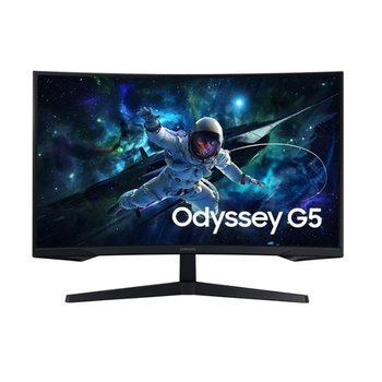 삼성 오디세이 커브드 게이밍 모니터 LS32CG554EKXKR 블랙 80cm