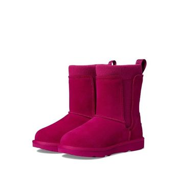 어그 키즈 클래식 2 스트레치 커프 리틀키즈 빅키즈 - 다크 Peony 662234