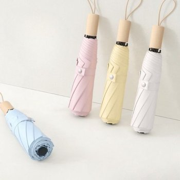 여름 양산 튼튼한 베이직 휴대용 햇살담다 초경량 우양산 3단자동양수산 접이식우산