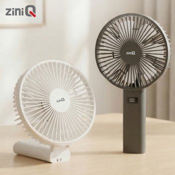 지니큐 BLDC 빅헤드 6인치 7엽날개 휴대용 탁상용 접이식 무선미니선풍기 FN-1200T_25264436