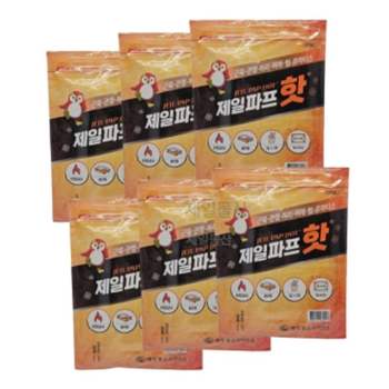 제일파프 EFM937D4 핫 5매입 붙이는 패드 패치 건강 찜질팩 6개