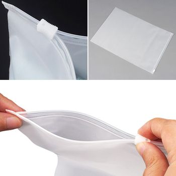 포장용품 반투명 지퍼백 25x35cm 10P PVC 파우치 포장소분용