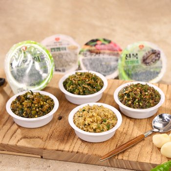 셰프애찬 매콤 알싸한 소용량 맵짤이 40g 4종 세트