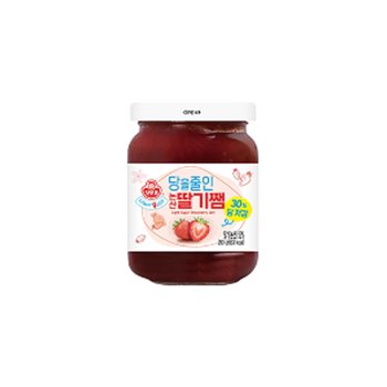 오뚜기 당을줄인 논산 딸기쨈 290g 2개