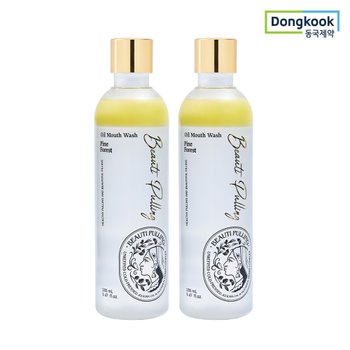 동국제약 뷰티풀링 오일가글 280ml x 2개 파인포레스트 디톡스 오일풀링