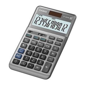 [VCM1037R]CASIO 계산기 그레이/핑크 JF-120FM