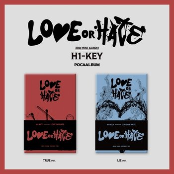 [POCA][랜덤]하이키 (H1-Key) - 미니 3집 [Love Or Hate] (Poca) / H1-Key - 3Rd Mini Album [Love Or Hate] (Poca)