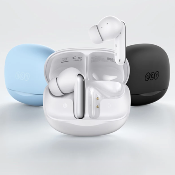[해외] QCY MeloBuds N50 ANC 무선 블루투스 이어폰 45dB 하이브리드 액티브 노이즈 캔슬링 AI 통화