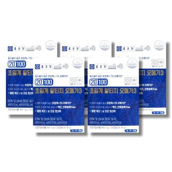 종근당 20100 초임계 알티지 오메가3 883mg 30캡슐 5박스 /wb (S47667509)
