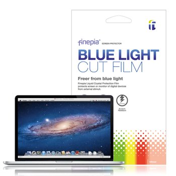 카라스인터네셔널 [애플]맥북프로 레티나 터치바 15.4 MLH32KH/A용 Blue light Cut 필름+올레포빅필름