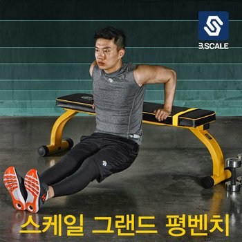 [비에스] 스케일 그랜드 평벤치 [상체운동/다이어트/헬스]