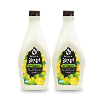 메가커피 포모나 깔라만시 톡톡베이스 1.2kg 2개세트