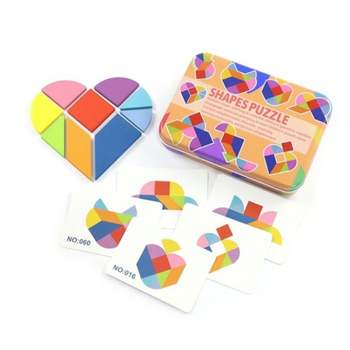 성냥개비큐브 유치원퍼즐 하트 활동카드 아동 교구 유아교구 아기교구 자석보드 숫자 엄마표영어