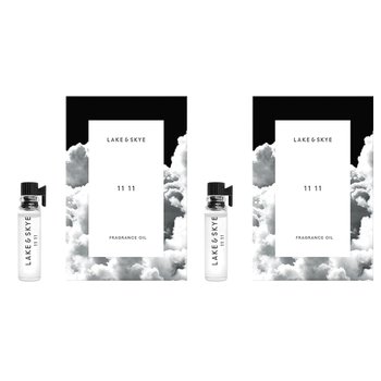 [해외] Lake & Skye 레이크 앤 스카이 11 11 프래그런스 오일 샘플 퍼퓸 스킨 머스크 앰버 향 2ml 2개