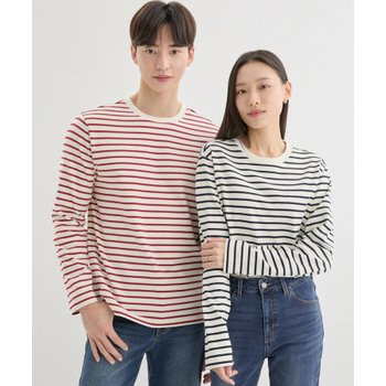 매장정품 NP3KE401 ON 3color 유니 스트라이프 긴팔티 3 5680249