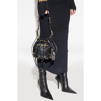 발렌시아가 르 카골 XS 버킷백 블랙 금장 702431 23EBM 1000 65233684