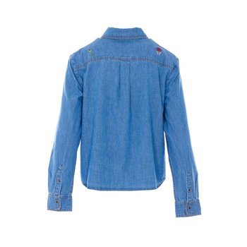 [해외] [해외배송] 26 S/S 리쏘 EDALINE 코튼 샴브레이 셔츠 05829/07557 B0011937565