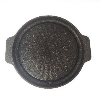 점보 원형 바비큐 그릴판 캠핑용 고기 구이팬