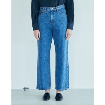 [MOMEN] Basic Relax Jean - Indigo _XMCMPYXA21153