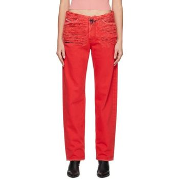 25 FW  레드 디스트레스 데님 진 231001F069000 69802505