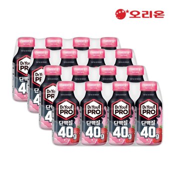 닥터유프로 단백질드링크 40g 딸기 (350ml) x 16개